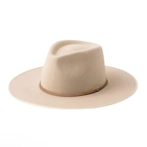 Will + Bear Cream Wool Fedora Unisex Hat(Size XL)